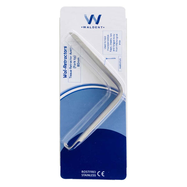 Waldent Wal-Retractors Tissue Retractor Austin Fork 80mm 8/102