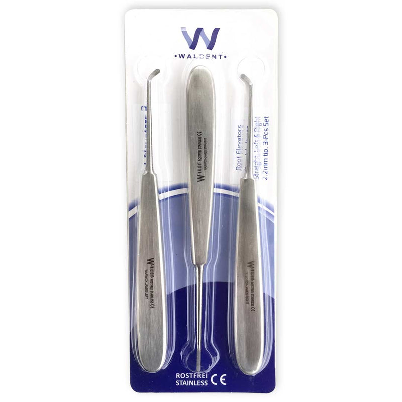 Waldent Root Elevators Warwick James Set of 3