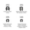 Waldent Rubber Dam Clamps Kit Titanium Black (set of 11) (K16/4)